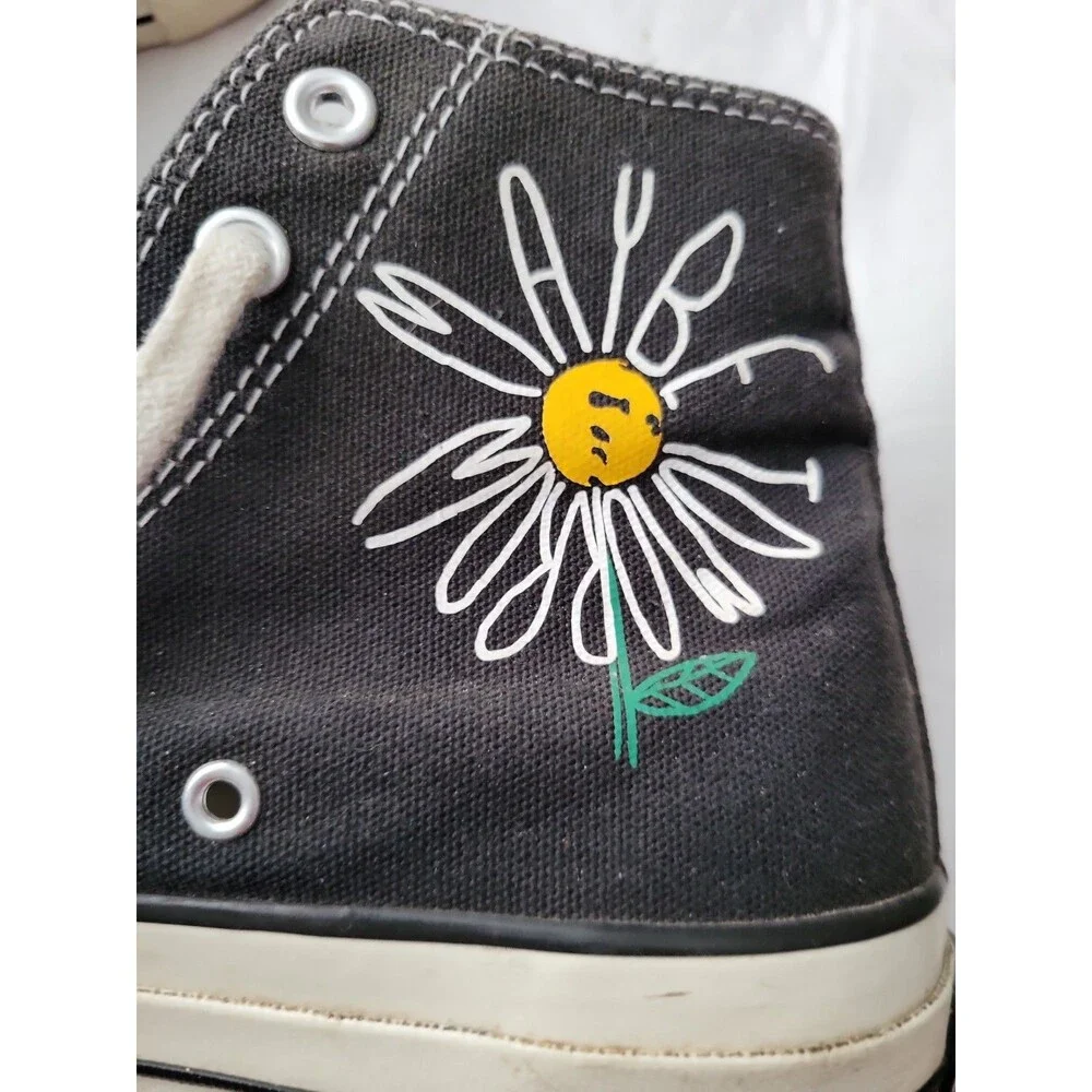 Converse Chuck 70 High Maybe Tomorrow Daisy Custom DIY Loves Me Not Size 6.5